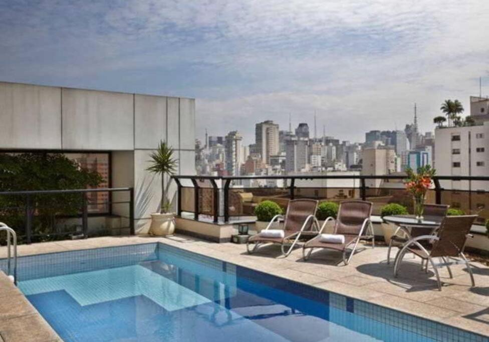 Easy Star - Flat Hotel Transamerica - Vb03G 圣保罗 外观 照片